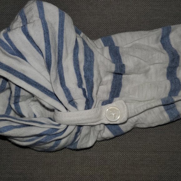 Splendid white with blue stripes top - XS - lightly used - Picture 5 of 7